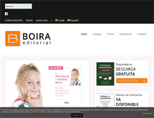 Tablet Screenshot of boiraeditorial.com